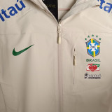 2024-25 Brazil Khaki Windbreaker