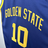 2022-23 WARRIORS BUTLERIII #10 Blue Top Quality Hot Pressing NBA Jersey (Trapeze Edition) 飞人版