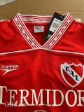 1999-2000 CA Independiente Red Retro Soccer Jersey