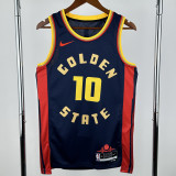 2024-25 WARRIORS BUTLERIII #10 Royal blue City Edition Top Quality Hot Pressing NBA Jersey