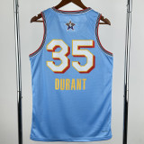 2025-26 ALL-STAR DURANT #35 Light blue Top Quality Hot Pressing NBA Jersey