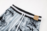 C2439 AJ Grey Casual Short Pants