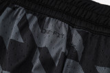 C2443 AJ Black Grey Casual Short Pants