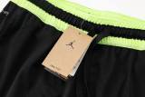 A2437 AJ Green Black Casual Short Pants