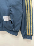 2024-25 Man Utd Blue & Black Double Sided Windbreaker (双面风衣)