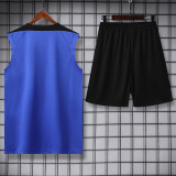 2025-26 BAR Blue Tank top and shorts suit