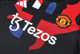 2025-26 Man Utd Black Training Short Suit