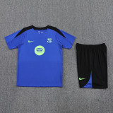 2025-26 BAR Blue Training Short Suit