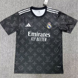 2025-26 RMA Black Special Edition Fans Training Shirts (L)