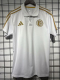 2025-26 Tigres UANL White Polo Short Sleeve