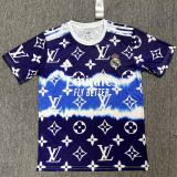 2025-26 RMA Purple Blue Special Edition Fans Training Shirts (L)