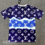 2025-26 RMA Purple Blue Special Edition Fans Training Shirts (L)