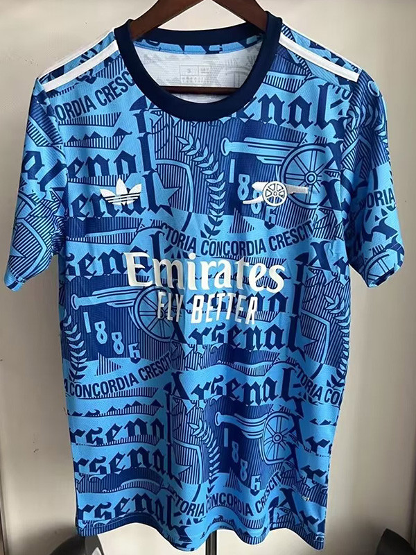 2025-26 ARS Blue Special Edition Fans Training shirts (涂鸦蓝)