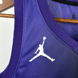 2023-24 Kings LAVINE #8 Purple Top Quality Hot Pressing NBA Jersey (Trapeze Edition)飞人版