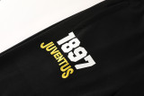 2024-25 JUV Black Hoodie Tracksuit (卫衣套装)