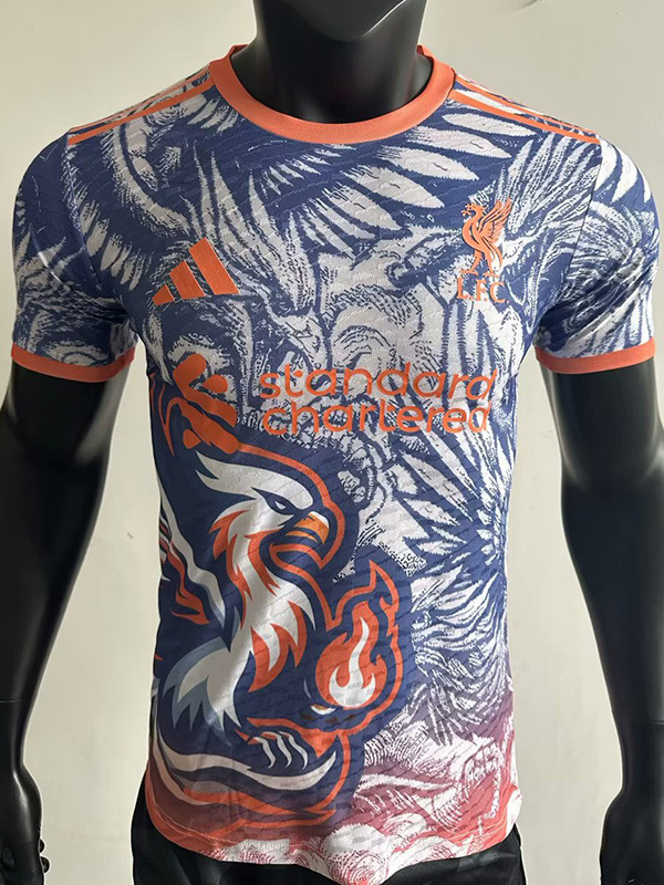 2025-26 LIV Orange Blue Special Edition Player Version Training Shirts (鹰)