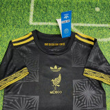 2025-26 Mexico Gold Cup Black Kids Soccer Jersey