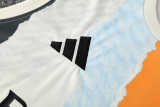 2025-26 RMA White Tank top and shorts suit