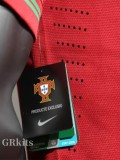 2012 Portugal Home Player Version 球员 Retro Soccer Jersey