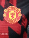 2025-26 Man Utd Red Black Player Version Training shirts