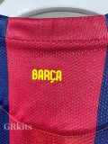 2014-2015 BAR Home Player Version 长袖球员 Long Sleeve Retro Soccer Jersey