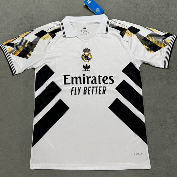 2025-26 RMA Special Edition White Fans Training Shirts (中间标)