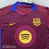 2025-26 BAR Brown Red Special Edition Fans Training Shirts