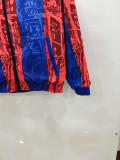 2025-26 BAR Red Blue & Blue Double Sided Windbreaker 逗号(双面风衣)