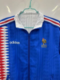 1994 France Blue & White Retro Double Sided Windbreaker (双面风衣)