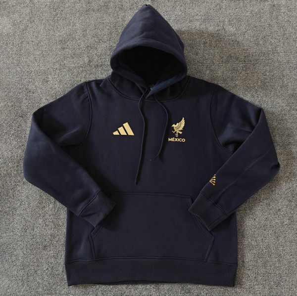 2025-26 Mexico Gold Cup Royal blue Hoody 宝蓝色(加绒)