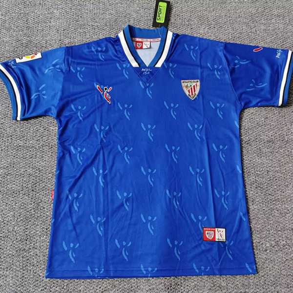 2001-2003 Bilbao Away Retro Soccer Jersey (带章)