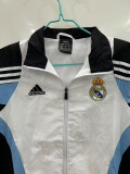 2025-26 RMA White Black Windbreaker #刺绣