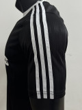 2025 AD Casual Black Player Version Training shirts (三叶草)