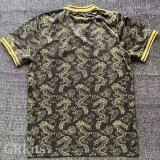 2025-26 RMA Gold Black Special Edition Fans Training Shirts