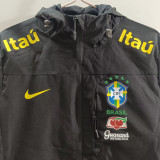 2025-26 Brazil Black Windbreaker