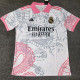 2025-26 RMA Pink White Polo Short Sleeve (龙)