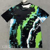 2025-26 RMA Black Green Special Edition Fans Training Shirts