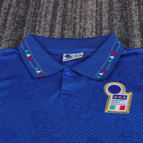 1994 Italy Home Kids Retro Soccer Jersey