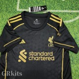 2025-26 LIV Black Kids Soccer Jersey
