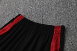 2025-26 Man Utd Black red Training Short Suit