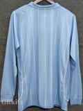 2007-2008 Man City Home Long Sleeve Retro Soccer Jersey (长袖)