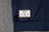 2025-26 JUV Royal blue Jacket Tracksuit #A2505
