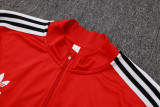 2025-26 Flamengo Red Half Pull Tracksuit #B2510(半拉链)