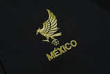 2025-26 Mexico Black Jacket Tracksuit