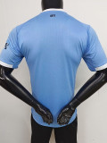 2025-26 Man City Home Player Version Soccer Jersey
