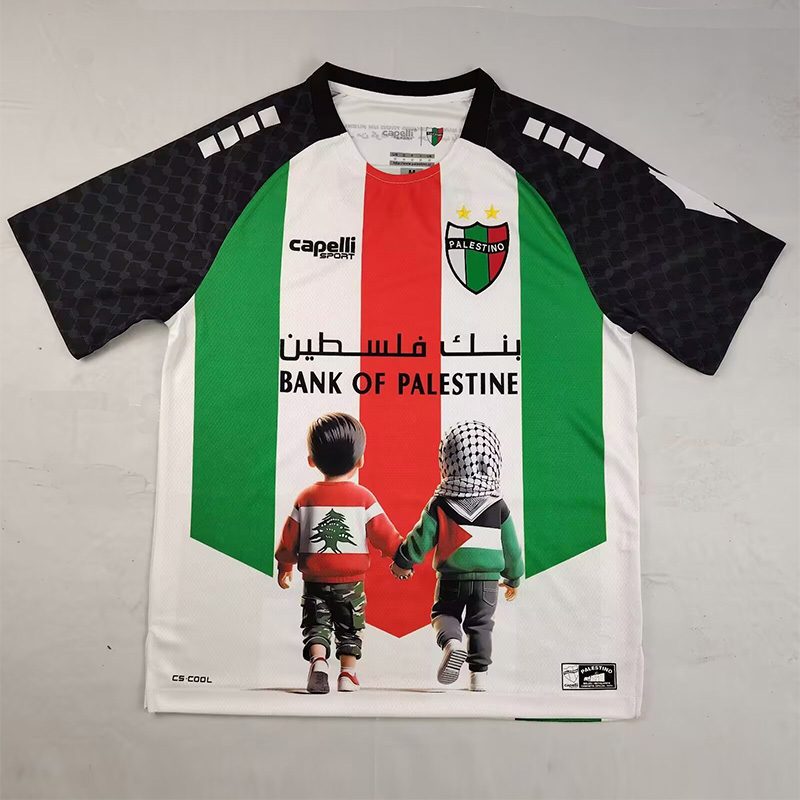 Maillot De Foot Club Deportivo Palestino - Version Fan - Saison 2024/25 - Domicile
