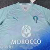 2025-26 Morocco Blue Special Edition Training shirts