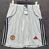 2025-26 Man Utd Home Shorts Pants