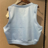 2025-26 Man City Home Women Yoga Vest (女背心)