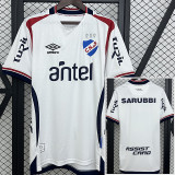 2025-26 Club Nacional Home White Fans Soccer Jersey